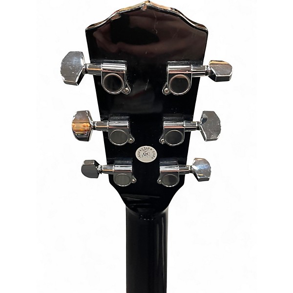 Used Fender CD60 Dreadnought Black Acoustic Guitar