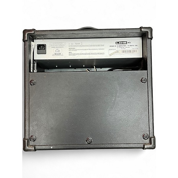 Used Line 6 Spider IV 15W 1X8 Guitar Combo Amp