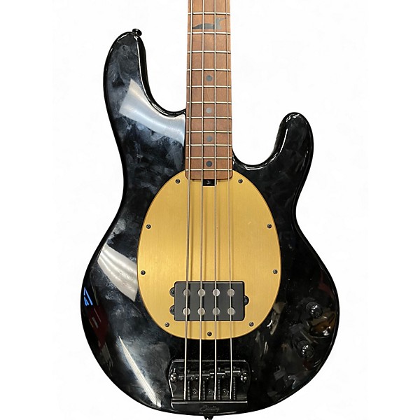 Used Sterling by Music Man Pete Wentz Signature StingRay Black Electric Bass Guitar