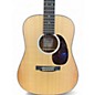 Used Martin D Jr E Natural Acoustic Electric Guitar thumbnail
