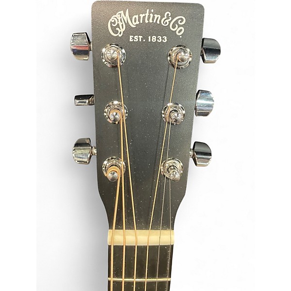 Used Martin D Jr E Natural Acoustic Electric Guitar