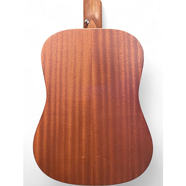 Used Martin D Jr E Natural Acoustic Electric Guitar