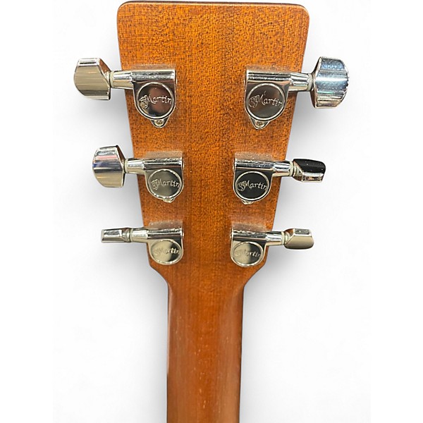 Used Martin D Jr E Natural Acoustic Electric Guitar