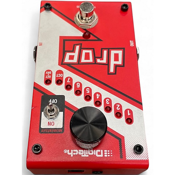 Used DigiTech The Drop Polyphonic Drop Tune Pitch-Shifter Effect Pedal