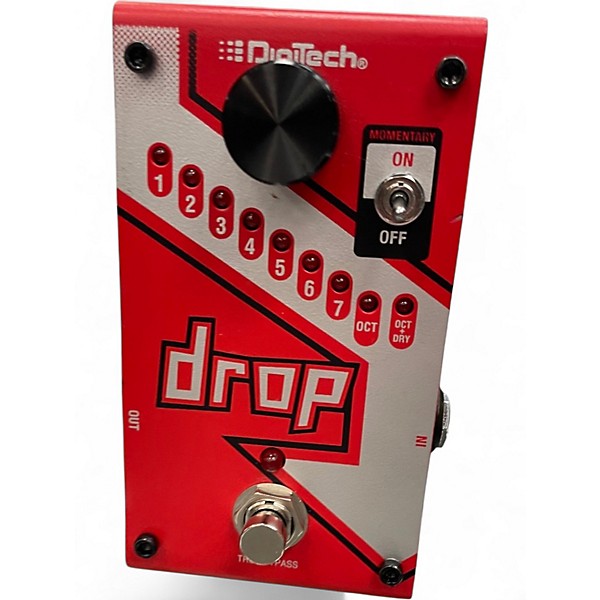 Used DigiTech The Drop Polyphonic Drop Tune Pitch-Shifter Effect Pedal