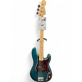 Used Fender Player Precision Bass Green Electric Bass Guitar