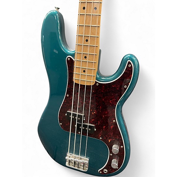 Used Fender Player Precision Bass Green Electric Bass Guitar