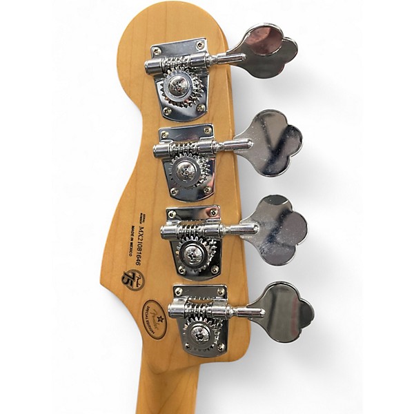 Used Fender Player Precision Bass Green Electric Bass Guitar