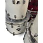 Used Ludwig 9 Piece ROCKER SERIES Classic White Drum Kit