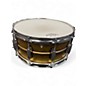 Used Ludwig 14X6.5 Raw Brass BRASS Drum thumbnail