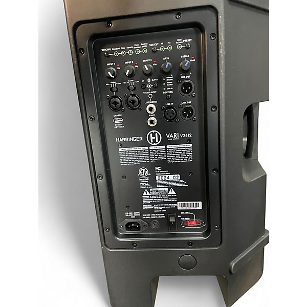 Used Harbinger V3412 Powered Speaker