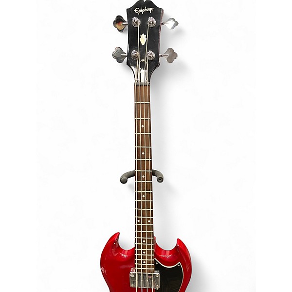 Used Epiphone EB-0 RED Electric Bass Guitar