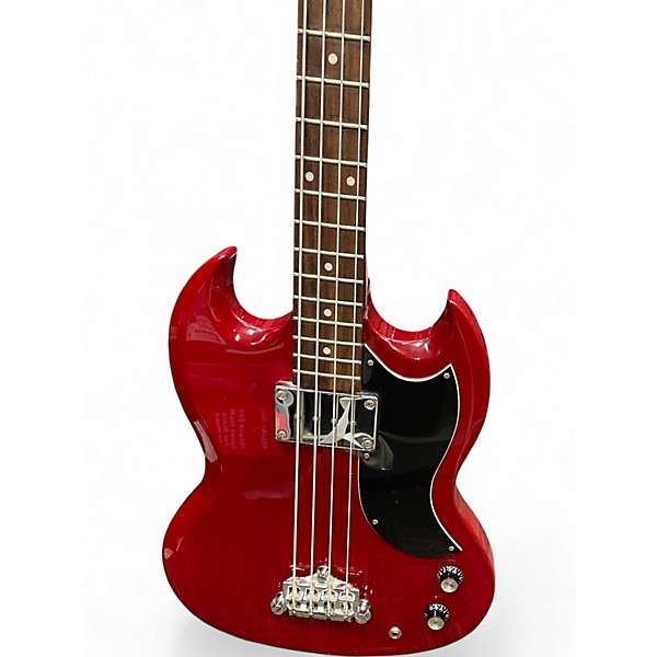 Used Epiphone EB-0 RED Electric Bass Guitar