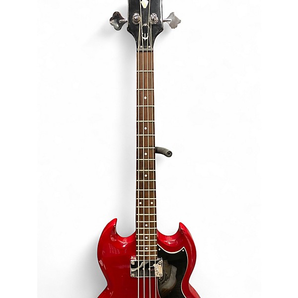 Used Epiphone EB-0 RED Electric Bass Guitar