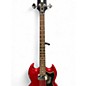 Used Epiphone EB-0 RED Electric Bass Guitar