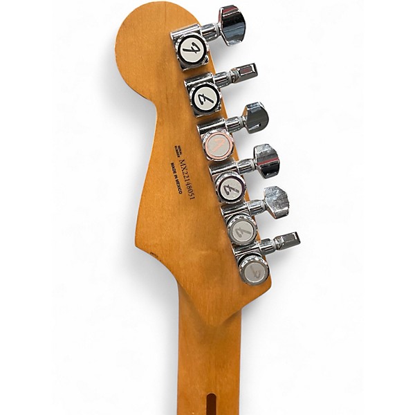 Used Fender Player Plus Stratocaster Olympic Pearl Solid Body Electric Guitar