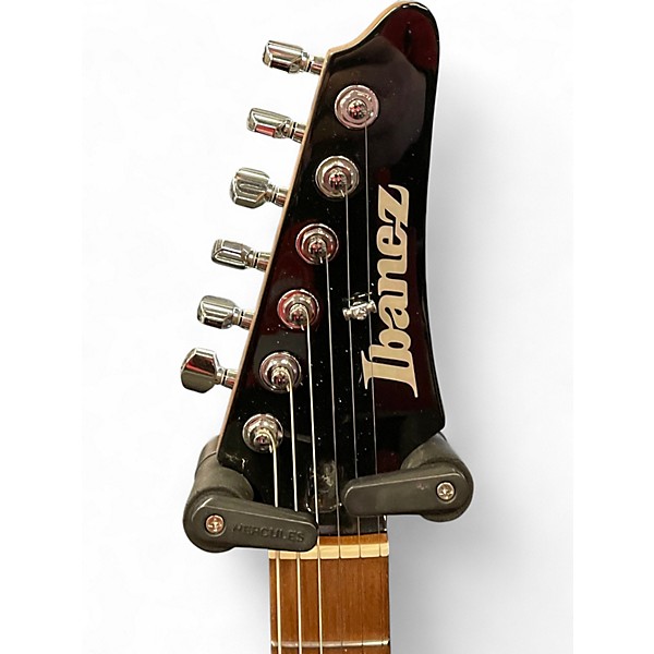 Used Ibanez AZ24P1QM DEEP OCEAN BLONDE Solid Body Electric Guitar