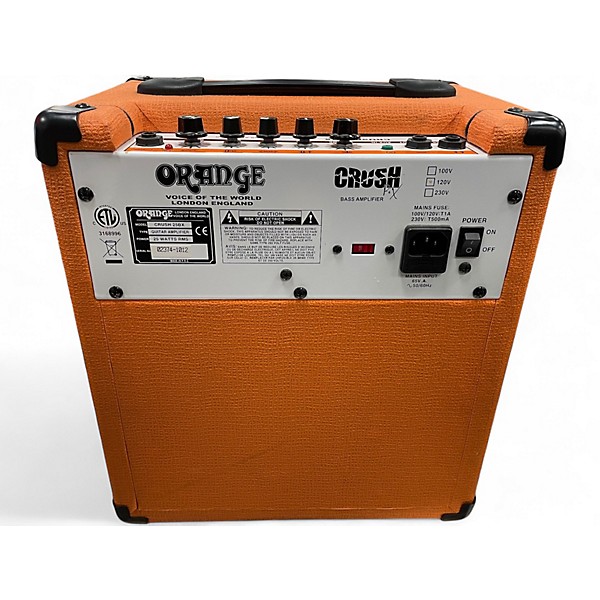 Used Orange Amplifiers Crush 25BX Bass Combo Amp