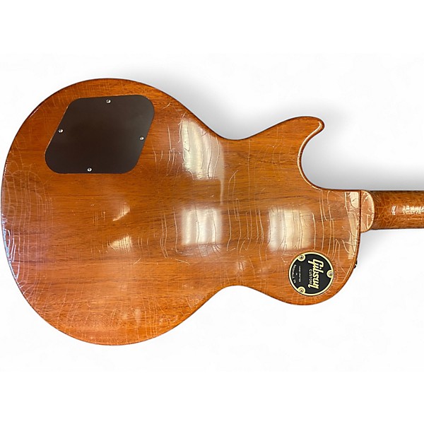 Used Gibson 1957 Reissue Les Paul Murphy Lab Ultra Light Aging Goldtop Solid Body Electric Guitar