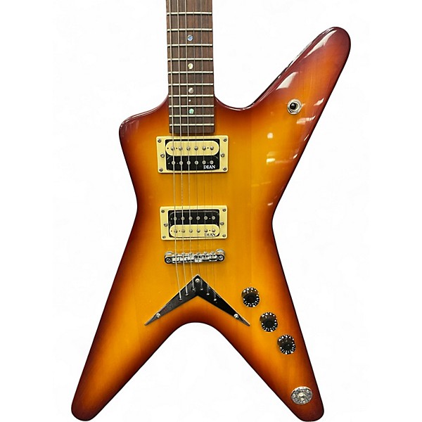 Used Dean MLX Sunburst Solid Body Electric Guitar