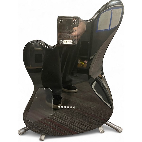 Used Jackson js22 surfcaster Black Solid Body Electric Guitar