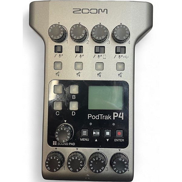 Used Zoom Podtrak P4 MultiTrack Recorder