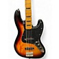 Used Squier Classic Vibe 70s Jazz Bass 3 Tone Sunburst Electric Bass Guitar