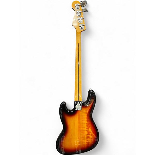 Used Squier Classic Vibe 70s Jazz Bass 3 Tone Sunburst Electric Bass Guitar