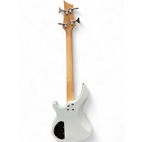 Used Mitchell MB100 Short-Scale powder blue Electric Bass Guitar