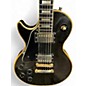 Vintage 1992 Gibson LES PAUL CUSTOM LH EBONY Solid Body Electric Guitar
