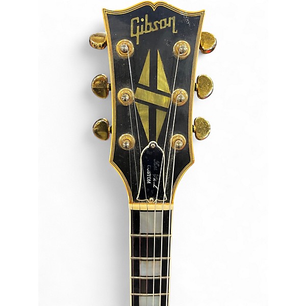 Vintage 1992 Gibson LES PAUL CUSTOM LH EBONY Solid Body Electric Guitar