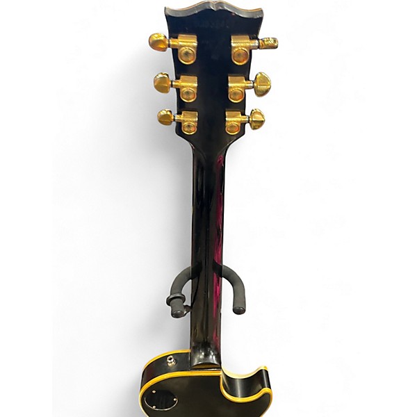 Vintage 1992 Gibson LES PAUL CUSTOM LH EBONY Solid Body Electric Guitar