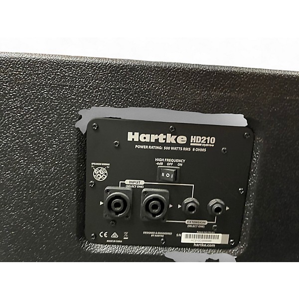 Used Hartke HD210 Bass Cabinet