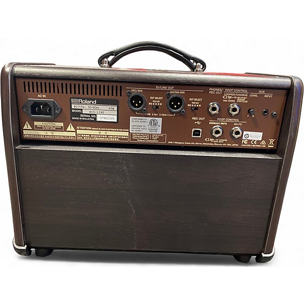 Used BOSS ACS Live Acoustic Guitar Combo Amp