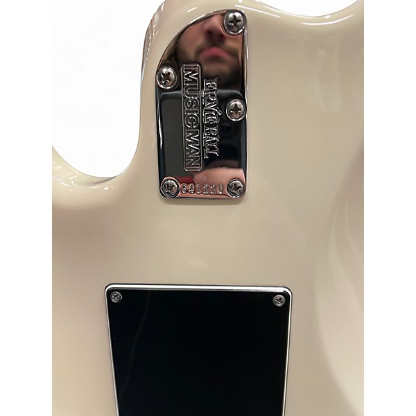 Used Ernie Ball Music Man Silhouette Special WITE Solid Body Electric Guitar