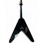 Used Epiphone Flying V Ebony Solid Body Electric Guitar
