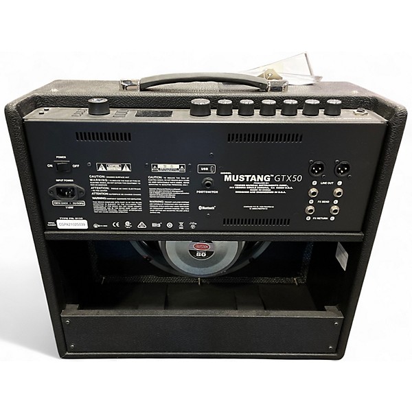Used Fender GTX50 Mustang 1X12 Guitar Combo Amp