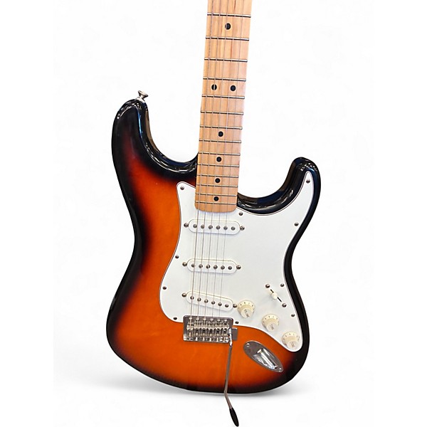 Used Fender Standard Stratocaster 2 Color Sunburst Solid Body Electric Guitar