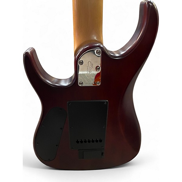 Used Sterling by Music Man John Petrucci JP157 7 String Trans Brown Solid Body Electric Guitar