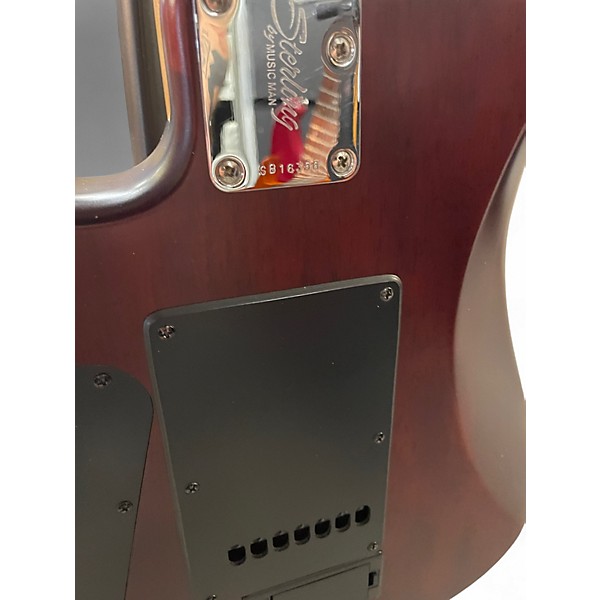 Used Sterling by Music Man John Petrucci JP157 7 String Trans Brown Solid Body Electric Guitar