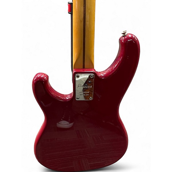 Used Ibanez Roadstar II  Red Electric Bass Guitar