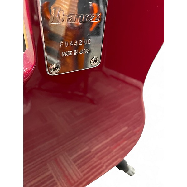 Used Ibanez Roadstar II  Red Electric Bass Guitar