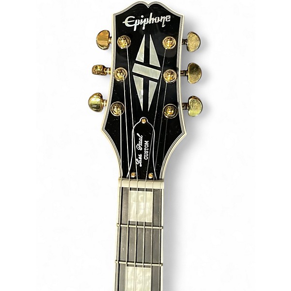 Used Epiphone Les Paul Custom triburst Solid Body Electric Guitar