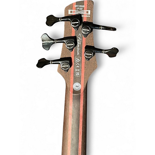 Used Ibanez SR1355B Mocha burst Electric Bass Guitar