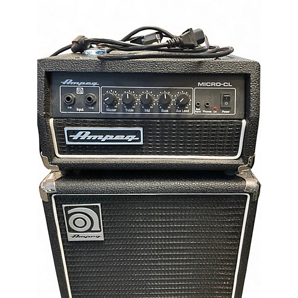 Used Ampeg Micro-CL Micro Stack 100W 2x10 Bass Combo Amp