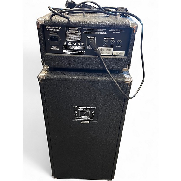 Used Ampeg Micro-CL Micro Stack 100W 2x10 Bass Combo Amp