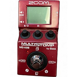Used Zoom ZMS60B Multistomp Bass Bass Effect Pedal