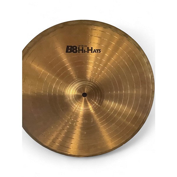 Used SABIAN 14in B8 Hi Hat Pair Cymbal