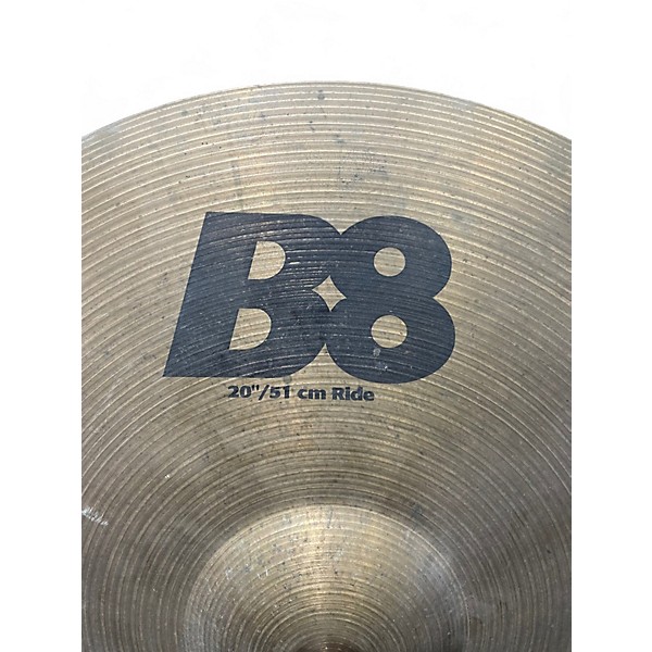 Used SABIAN 20in B8 Ride Cymbal