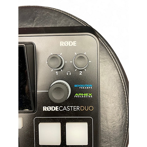Used RODE RODECaster Duo Streaming Mixer Digital Mixer